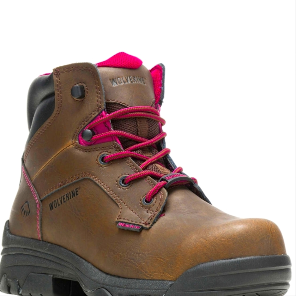 Wolverine Merlin Waterproof Composite-Toe 6" Work Boot, Women's NIB Size 9